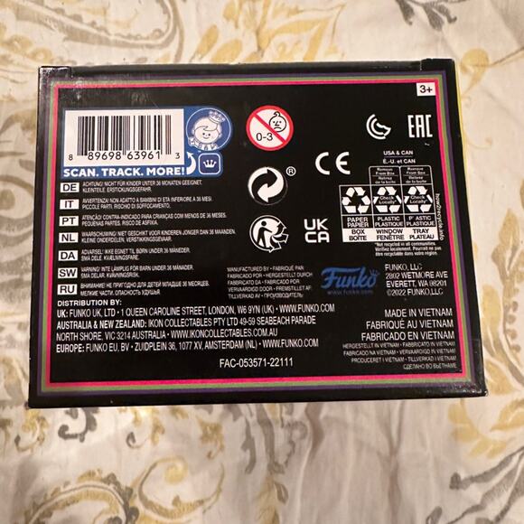 NIB Funko Pop! Disney: The Nightmare Before Christmas - Mayor (Blacklight) # 807 - Picture 5 of 6